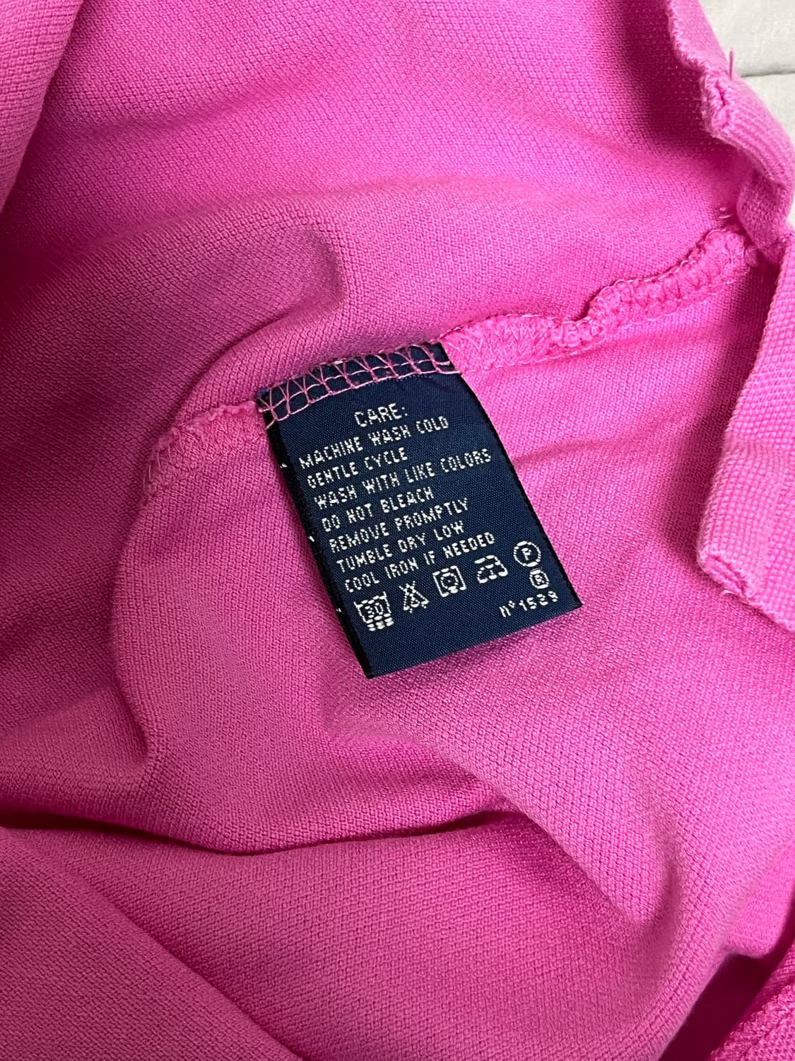 폴로 랄프로렌 핑크 카라티 S 상품이미지4