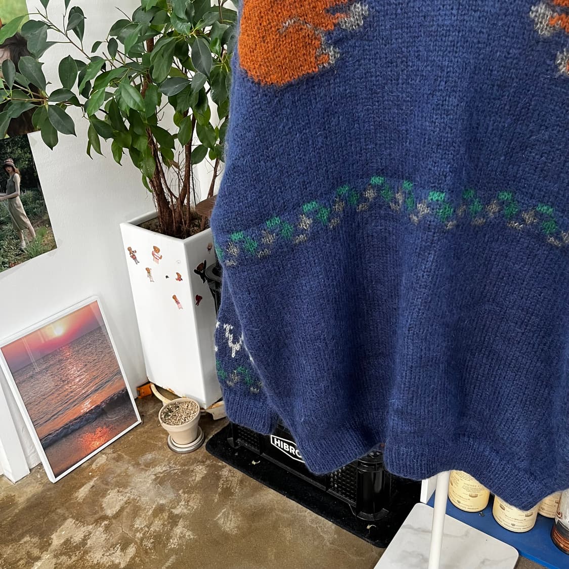 로에베 모헤어 니트 M 상품이미지5