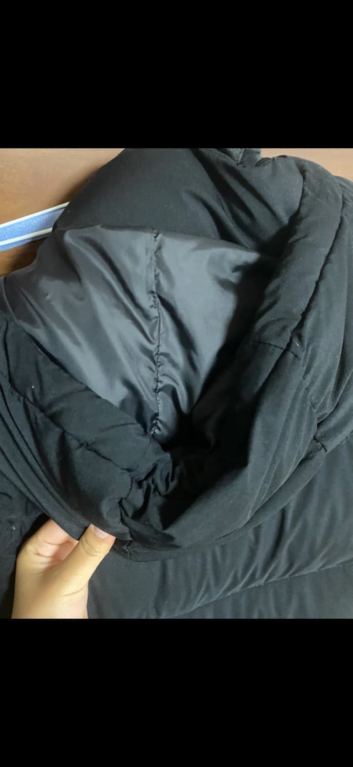 케이스위스 블랙 롱패딩 m 상품이미지4