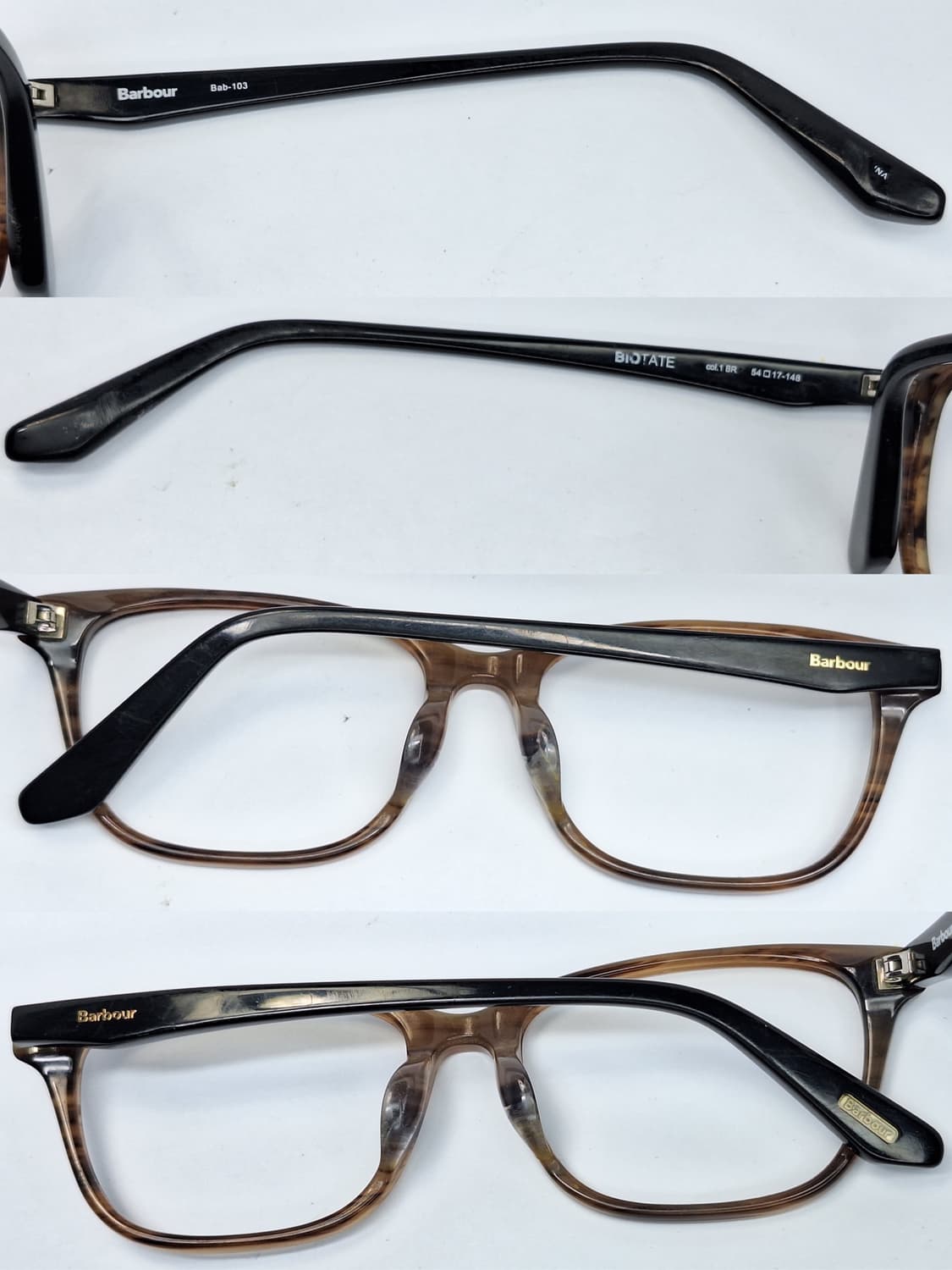 Barbour 바버 Bab-103 BIOTATE 웰링턴 안경테 안경 상품이미지4