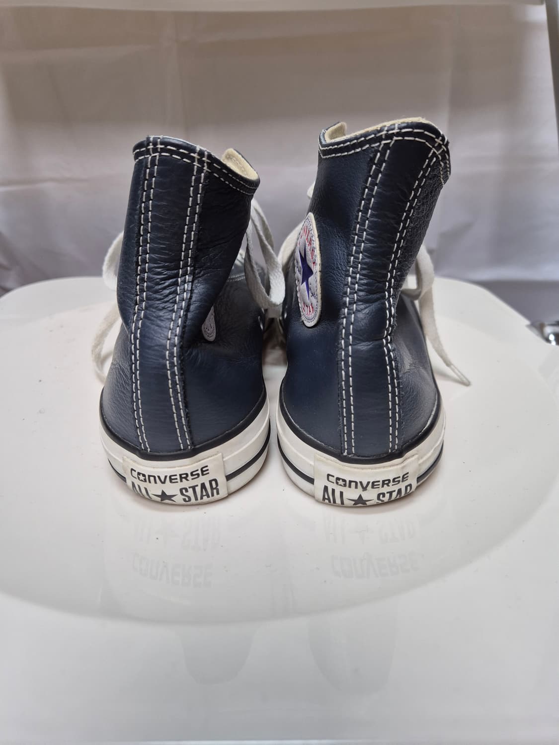 컨버스하이 레더 네이비 260 상품이미지3