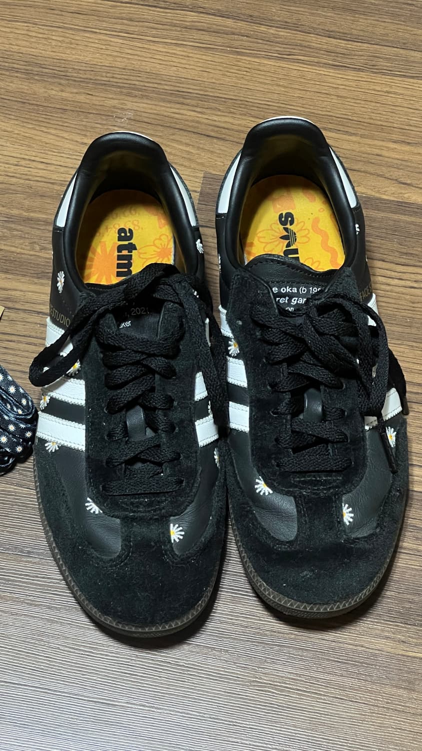 아디다스 x 아트모스 x 페이스 삼바 OG 코어 블랙 270 상품이미지4