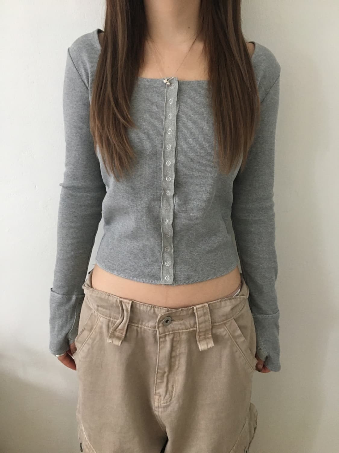 아워캐비넷 버튼 티셔츠 상품이미지3