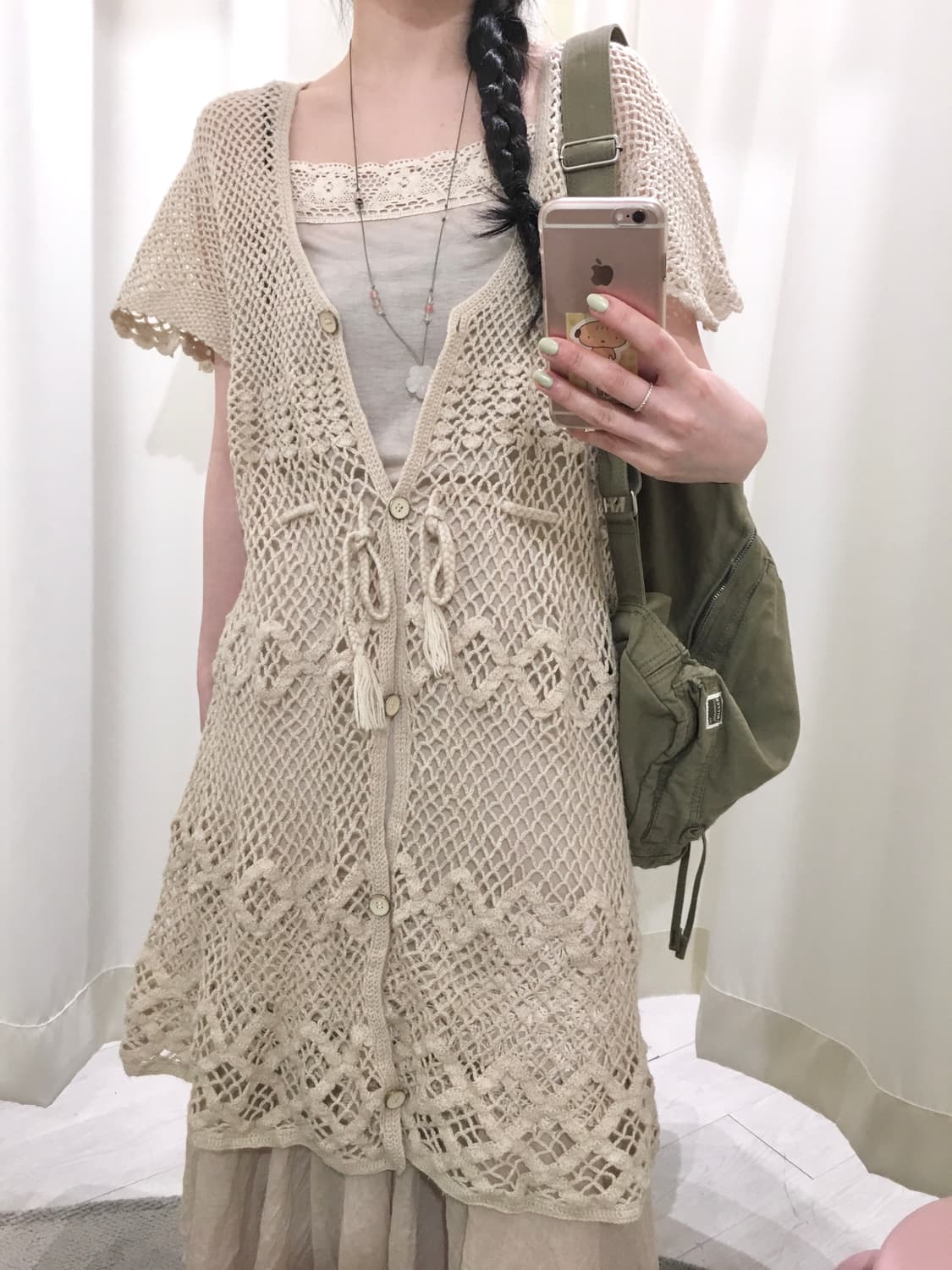 Long Crochet Cardigan 상품이미지6
