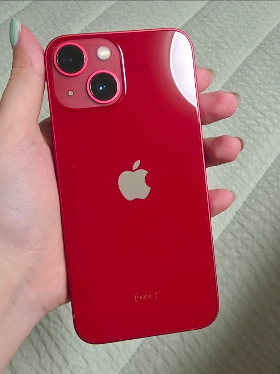 아이폰13미니 프로덕트 레드 순정상태 풀박 풀세트 상품이미지2