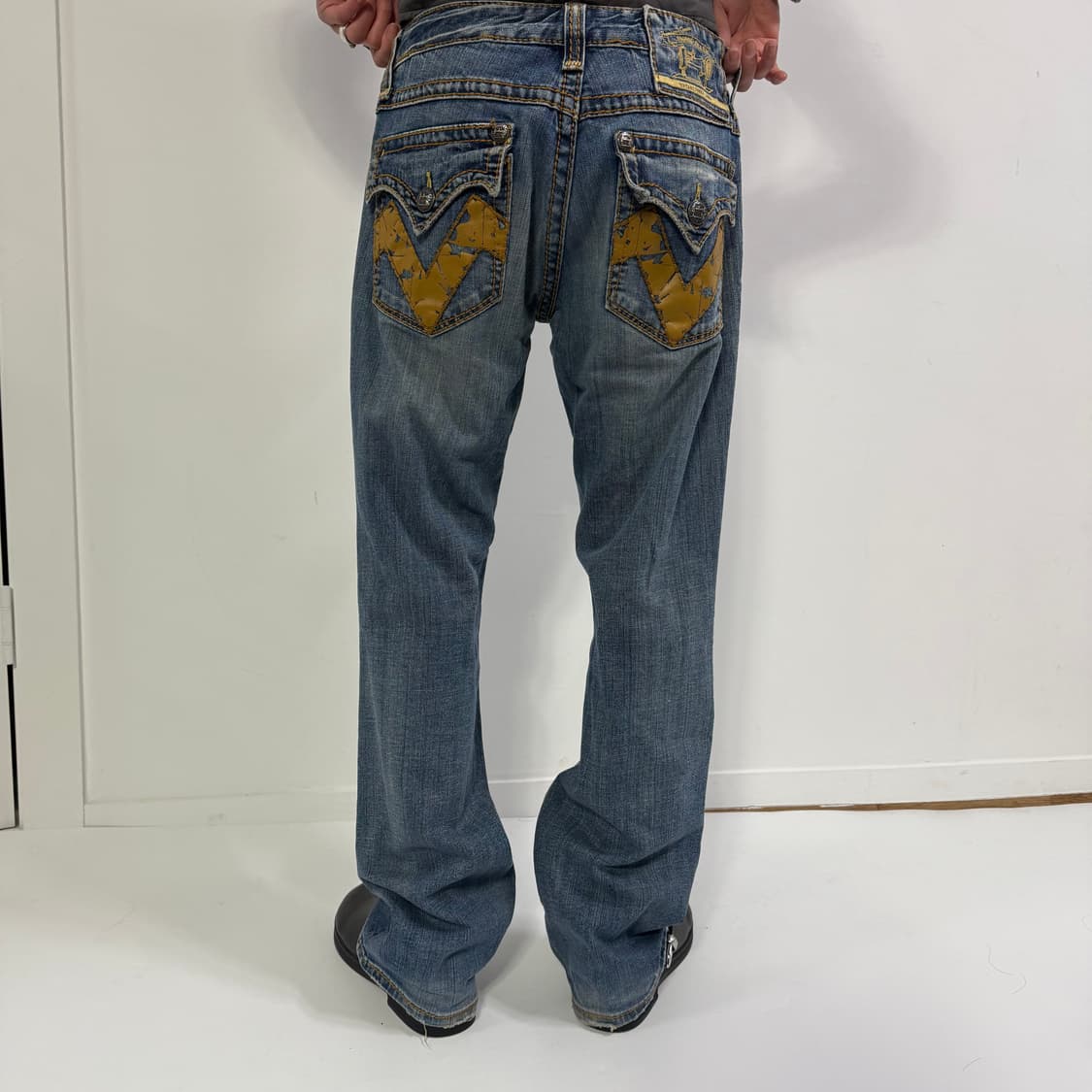 비고스파이톤 재팬 빈티지 부츠컷 데님팬츠 상품이미지4