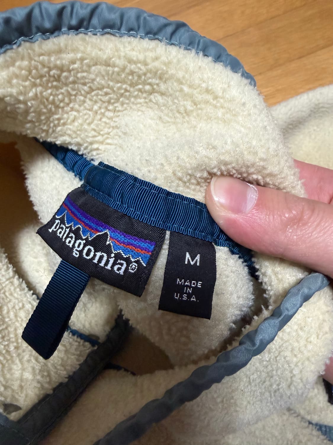 파타고니아 빈티지 신칠라 연한개나리색 M 상품이미지5