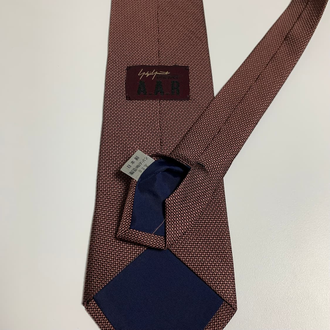 요지야마모토 A.A.R 명품넥타이 100실크 아방가르드 A+등급 9cm 상품이미지7