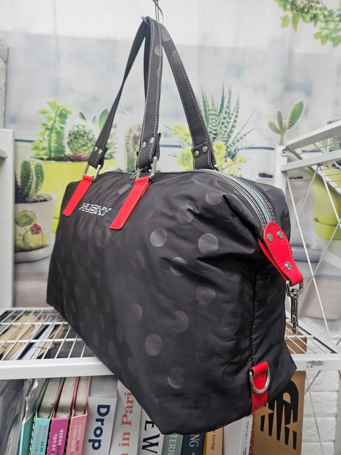 허스키뉴욕 골프보스턴백 토트 경량 보스턴백 겸 여행가방 OD05 상품이미지3