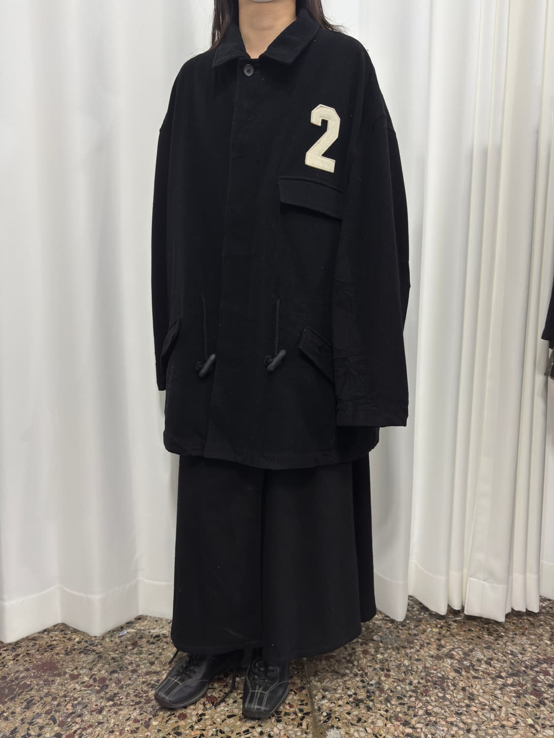 y’s for men numbering wool coat 상품이미지5