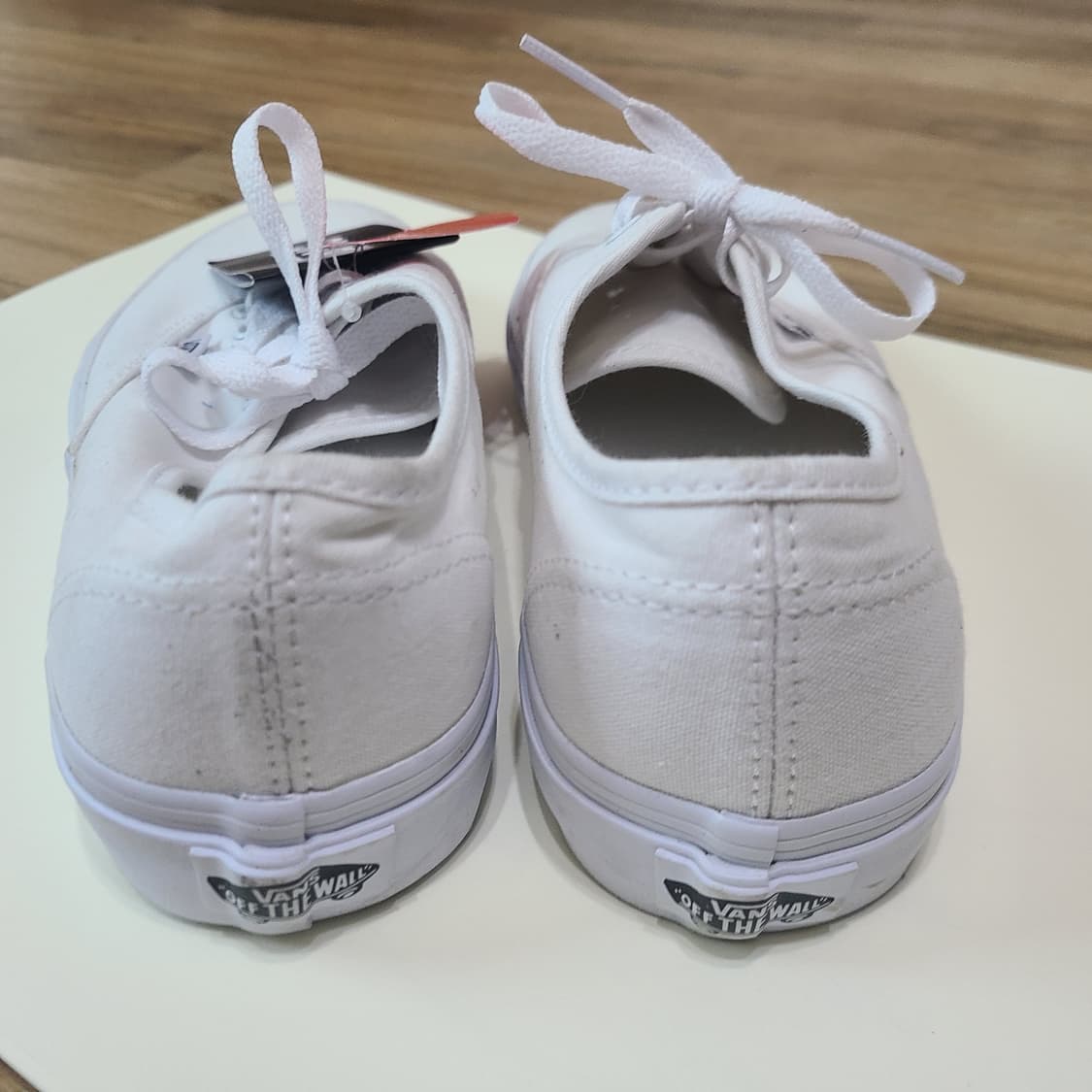 새 VANS 화이트스니커즈 245-250 상품이미지3
