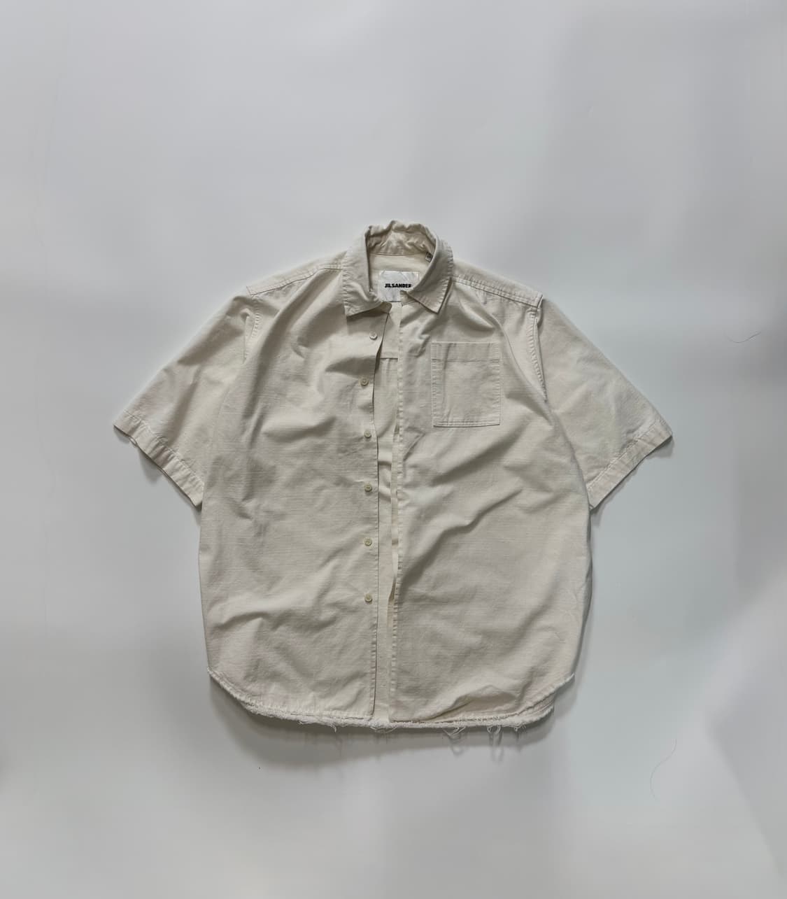 JIL SANDER Logo short-slrt-sleeved shirt 상품이미지1