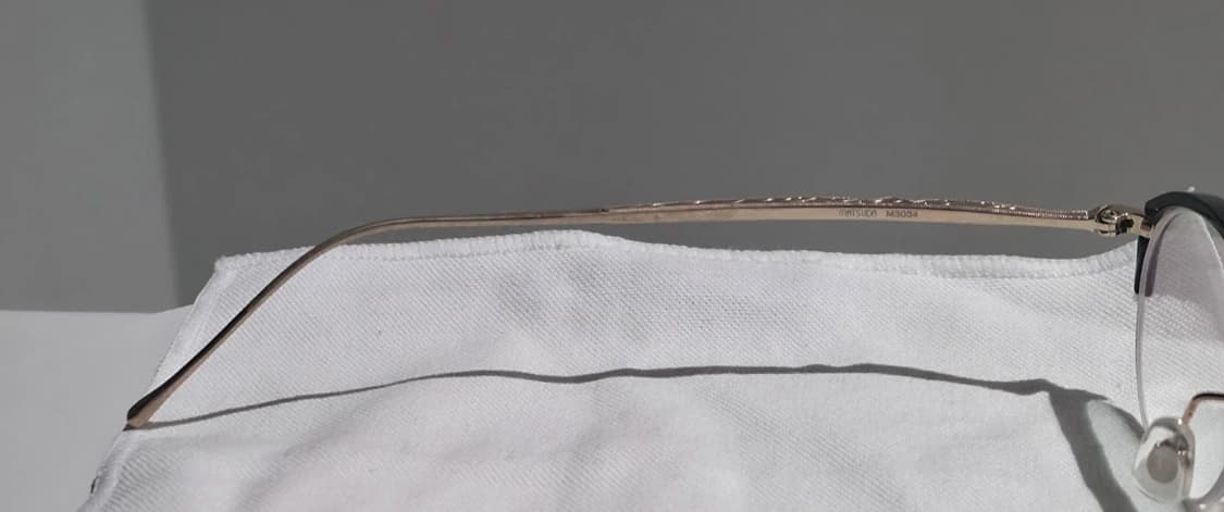 Matsuda M3034 블랙/골드 마츠다 안경 상품이미지4