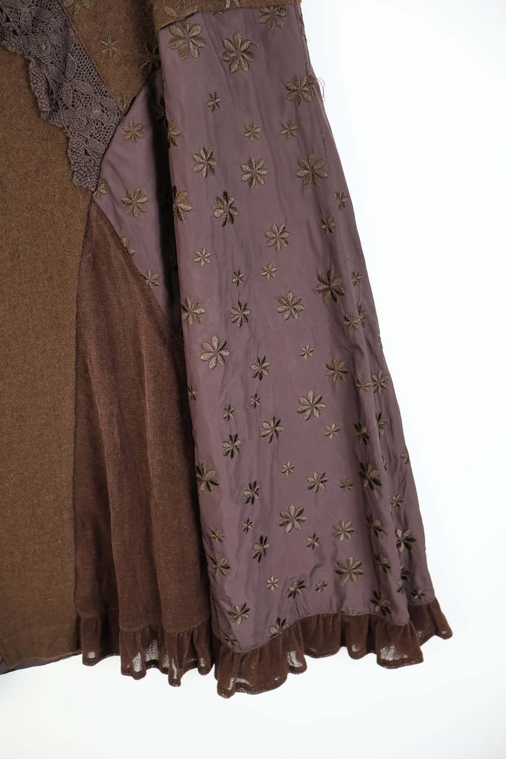 Jpn Brown Detail Midi Skirts 상품이미지7