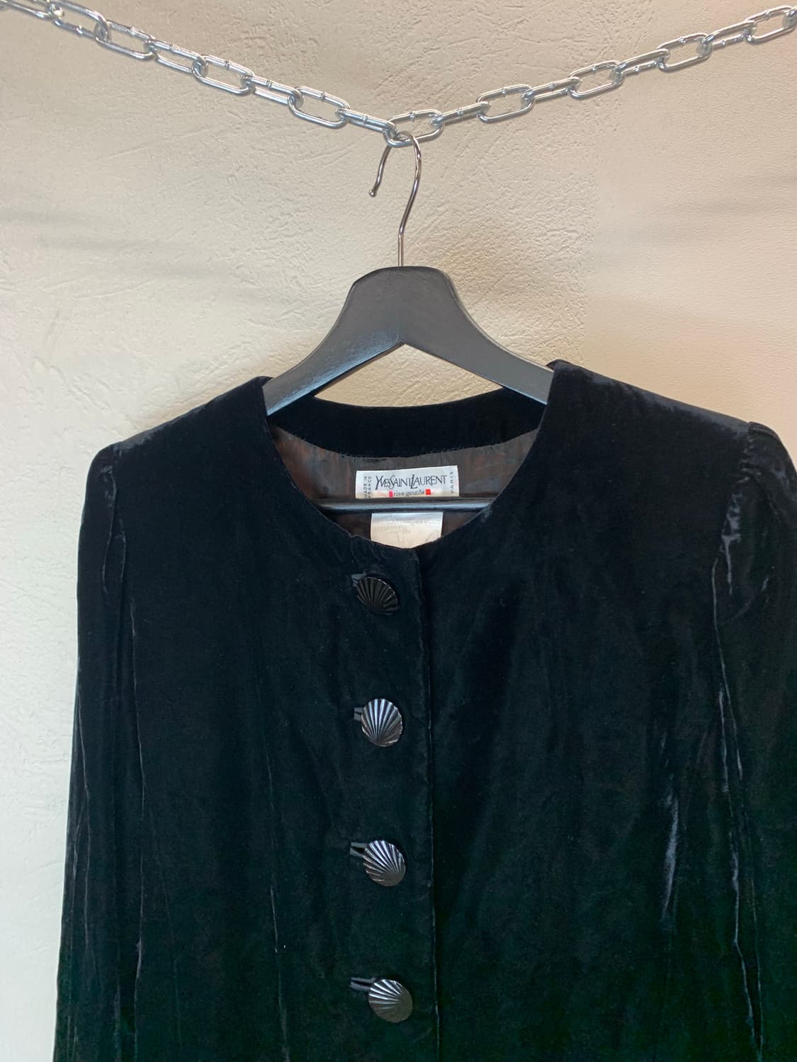 yves saint laurent 벨벳 자켓 상품이미지2