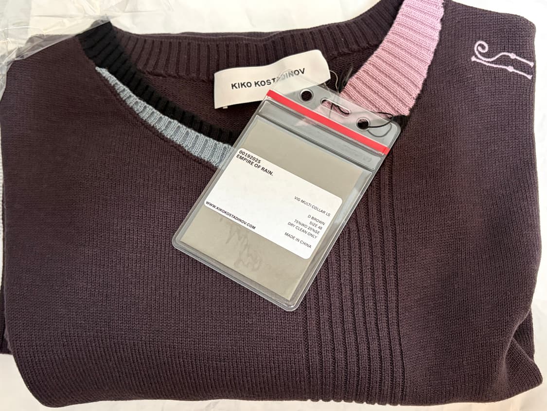 키코 코스타디노브 VIG 크루넥 브라운 상품이미지3