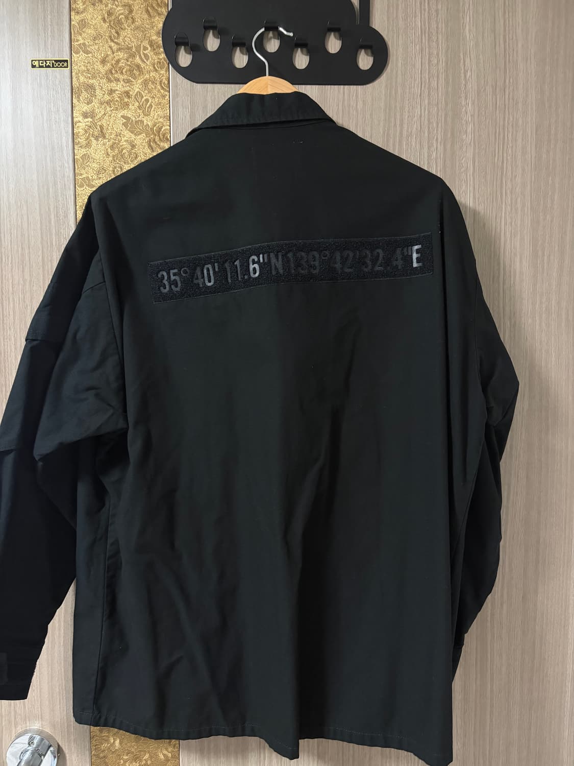 더블탭스 19aw 모듈라셔츠 블랙 03 상품이미지5