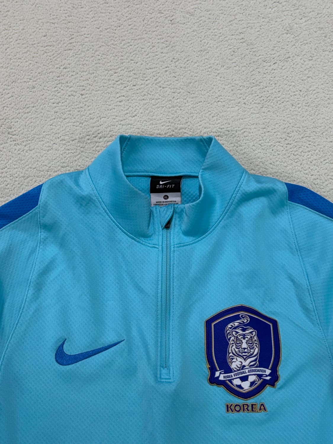 나이키 16-18 대한민국 국가대표 국대 축구 유니폼 져지 반집업 드릴탑 상품이미지2