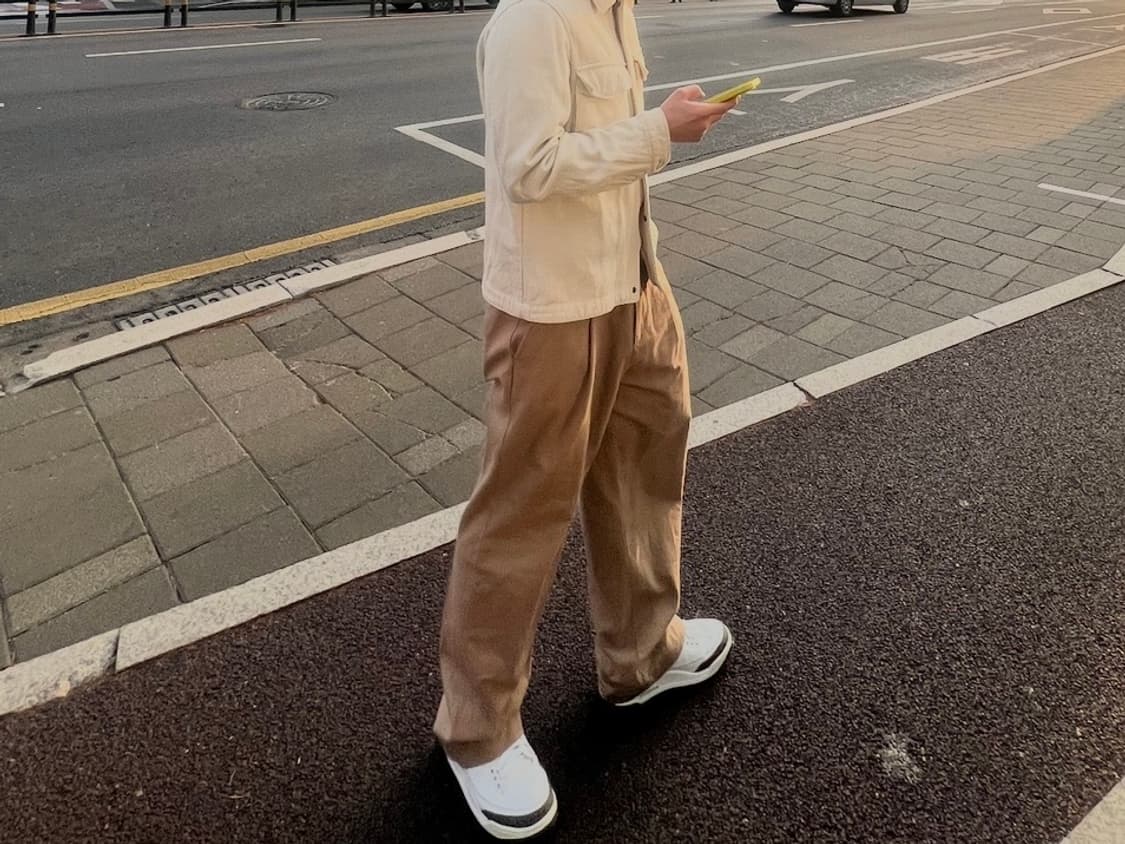 Zara 자라 포켓 데님 셔츠 자켓 아이보리 상품이미지1