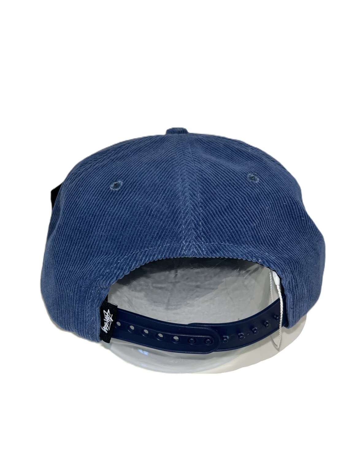 스투시 스탁 8볼 코듀로이 스트랩백 블루 상품이미지3