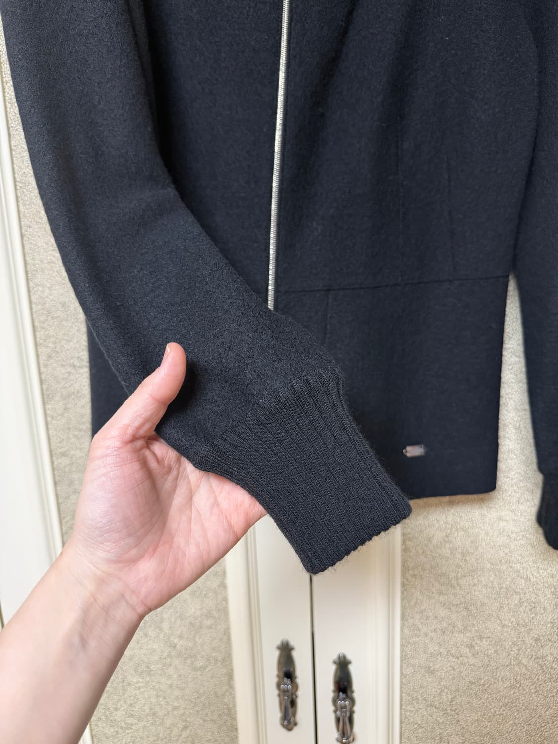 가이거 버진울 집업 가디건 상품이미지6