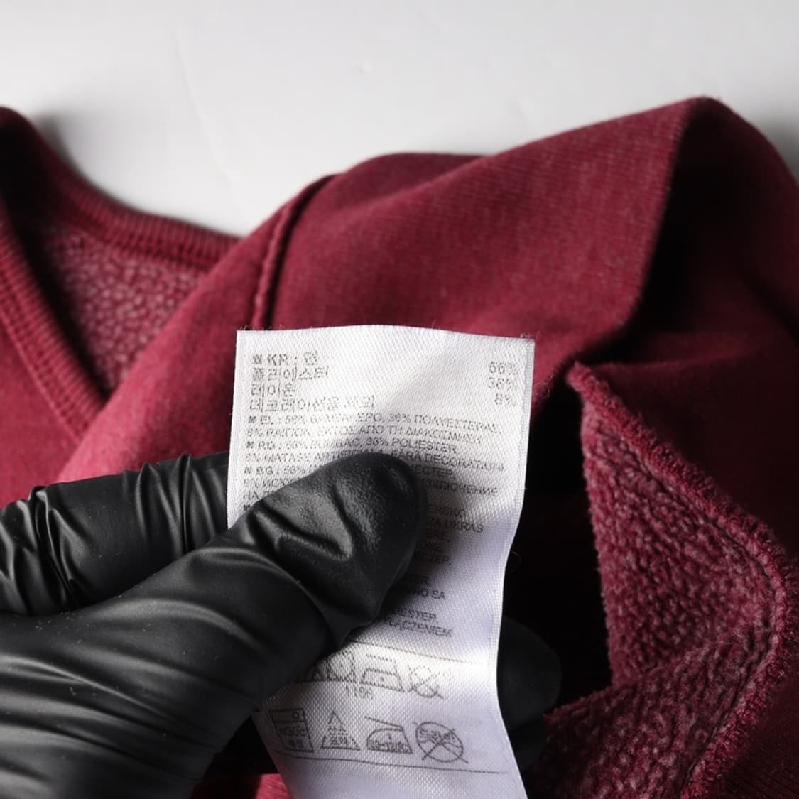 GAP 빈티지 크루넥 스웻셔츠 버건디 M 상품이미지6