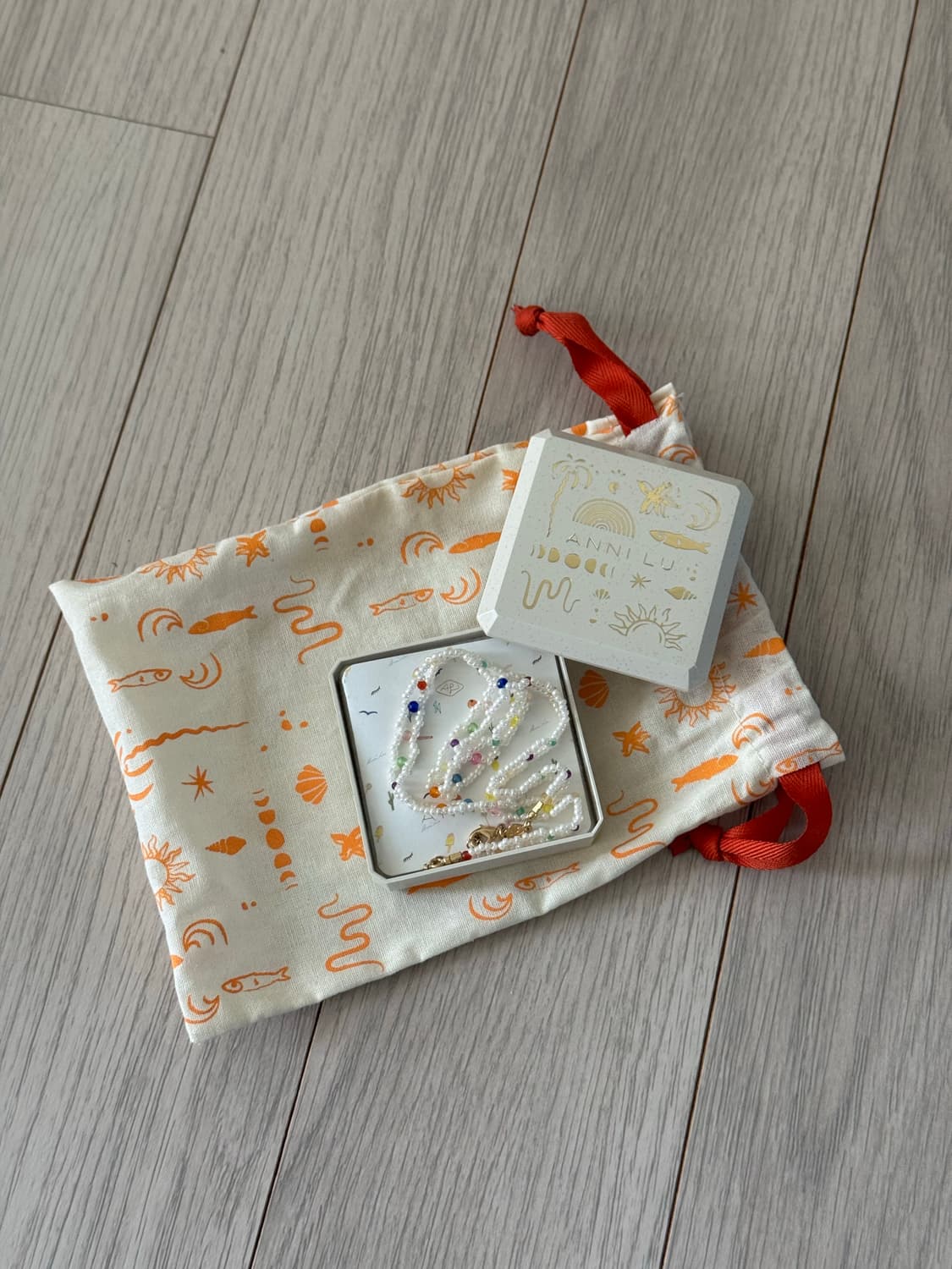 애니루 90s 초커 비즈 목걸이 상품이미지3