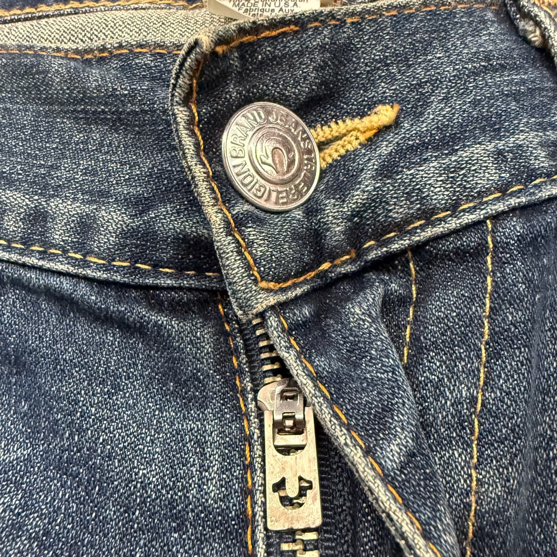 [정품/36] 트루릴리젼 블루 데님 청바지 b10 상품이미지6