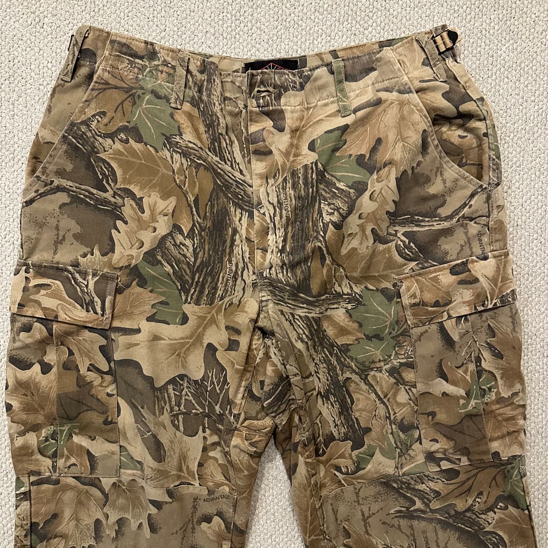 90s TRUSPEC 리얼트리 카고 더블니 팬츠 상품이미지3