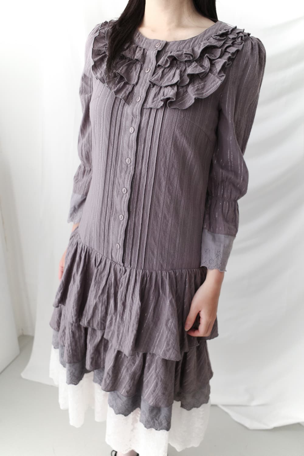 frill cancan one-piece 상품이미지7