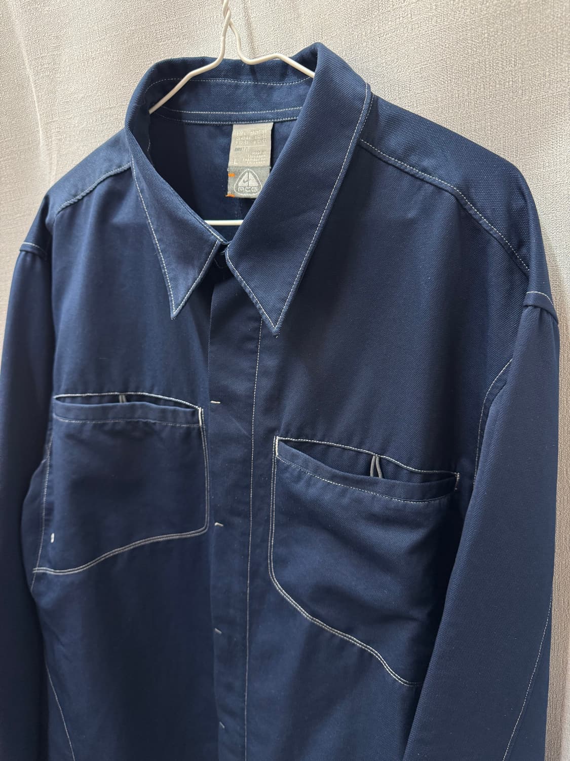 00'S 나이키 ACG 아카이브 스티치 디테일 셔츠 L(XL) 상품이미지2