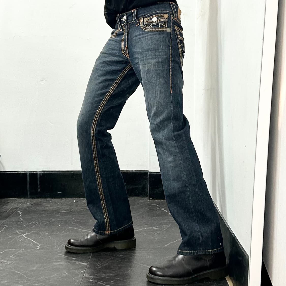 트루릴리전 월드투어 데님 팬츠 상품이미지3