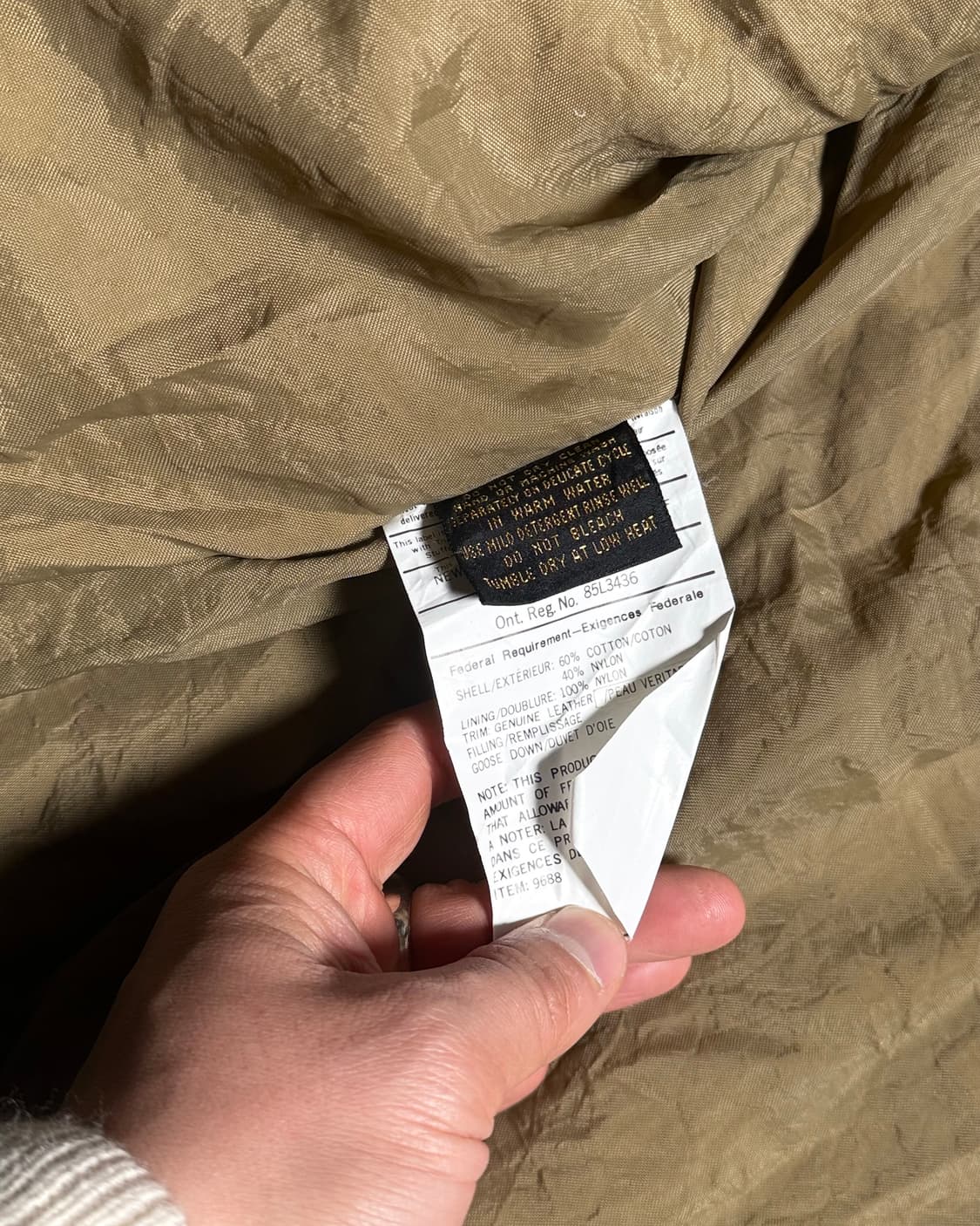 80-90‘s 에디바우어 구스다운 아웃도어 베스트 L 상품이미지6