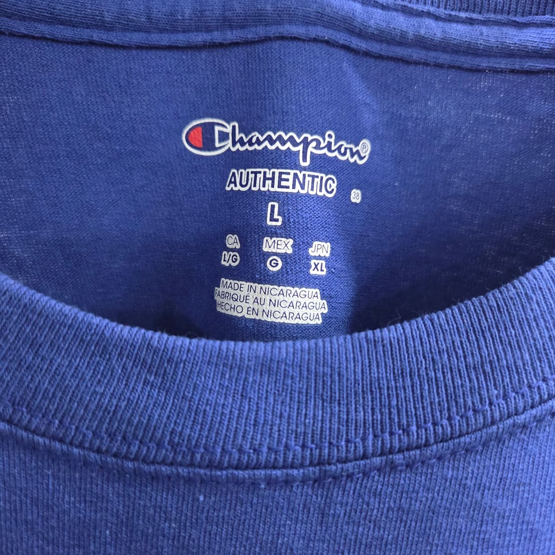 챔피온 프린팅 반팔티 L 상품이미지2