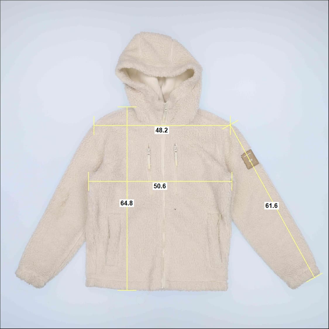 [90] 신형 K2 뽀글이 플리스 후드자켓 1104HR2 상품이미지8