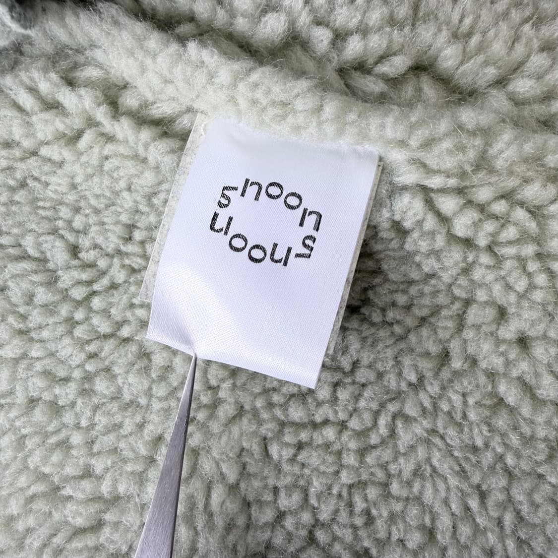 시눈 sinoon 롱 무스탕 코트 상품이미지7