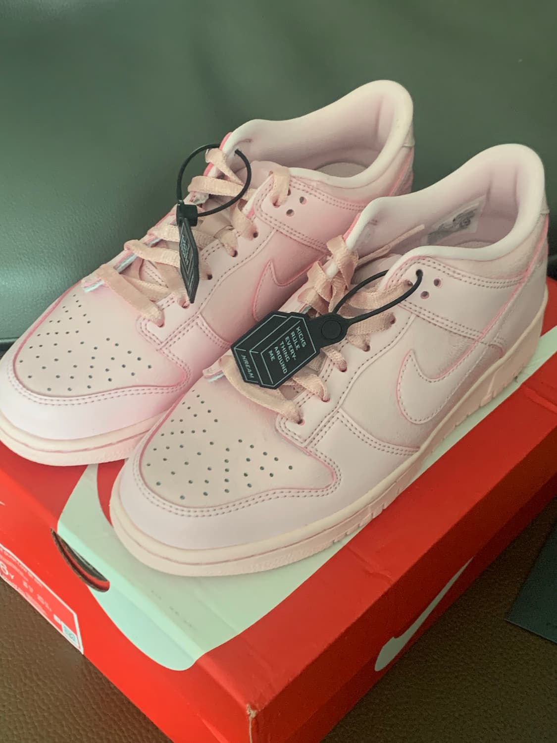 (GS) 나이키 덩크 로우 SE 프리즘 핑크 240 상품이미지2