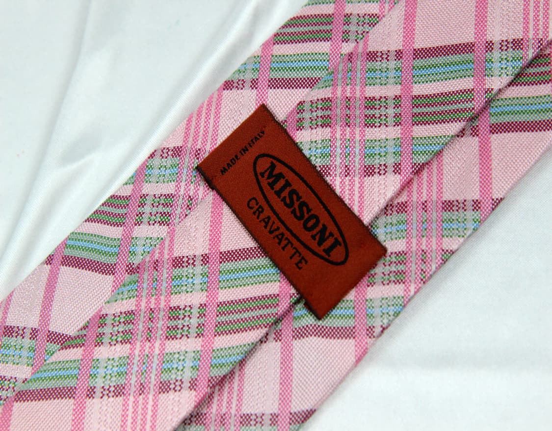 미쏘니 9.2cm 미사용 S등급 남자 명품 넥타이 상품이미지4