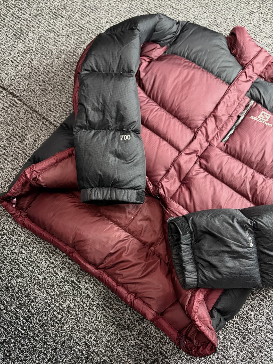 살로몬 700 클라이마 윈드 덕다운 패딩 점퍼 2627 상품이미지3