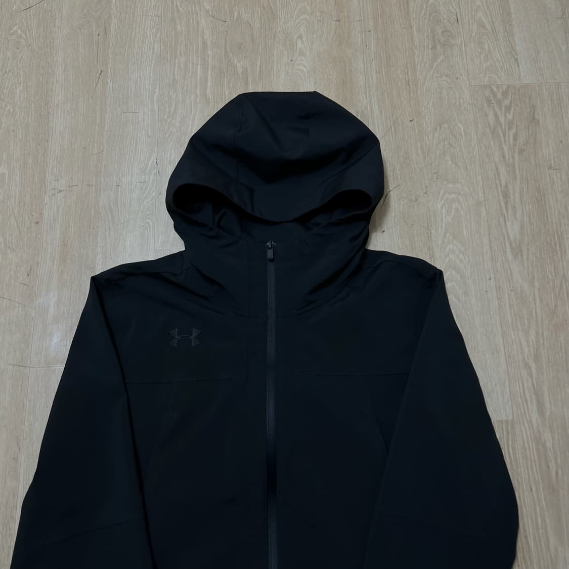 언더아머 여성 후드 롱 바람막이 자켓 L/100  상품이미지2