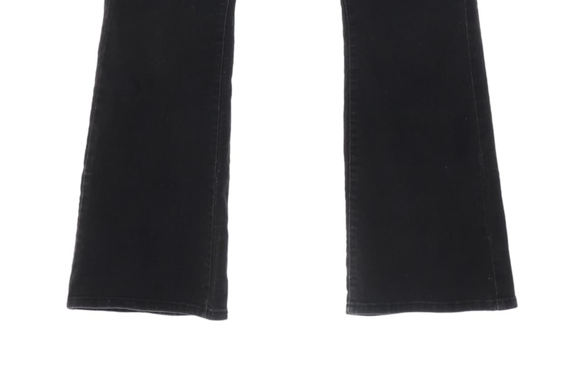 데니즌 미드라이즈 블랙 부츠컷 진 상품이미지5