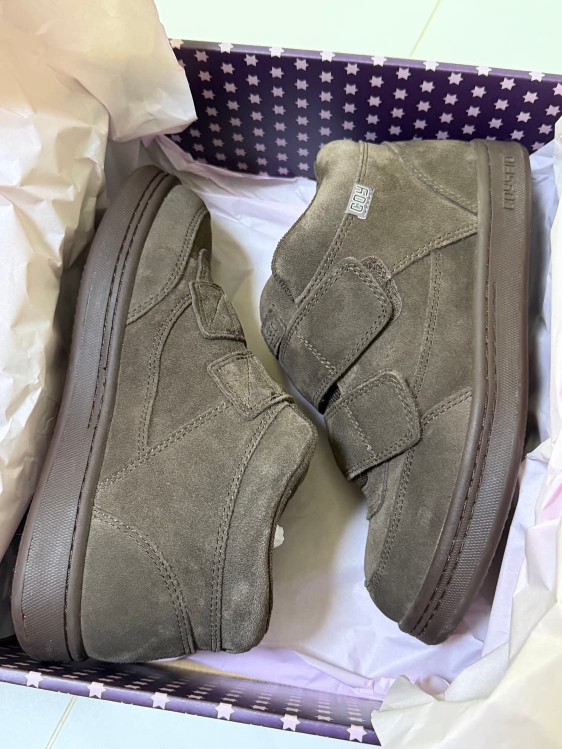 (240) 코이세이오 코이 범블 스니커즈 브라운 상품이미지6