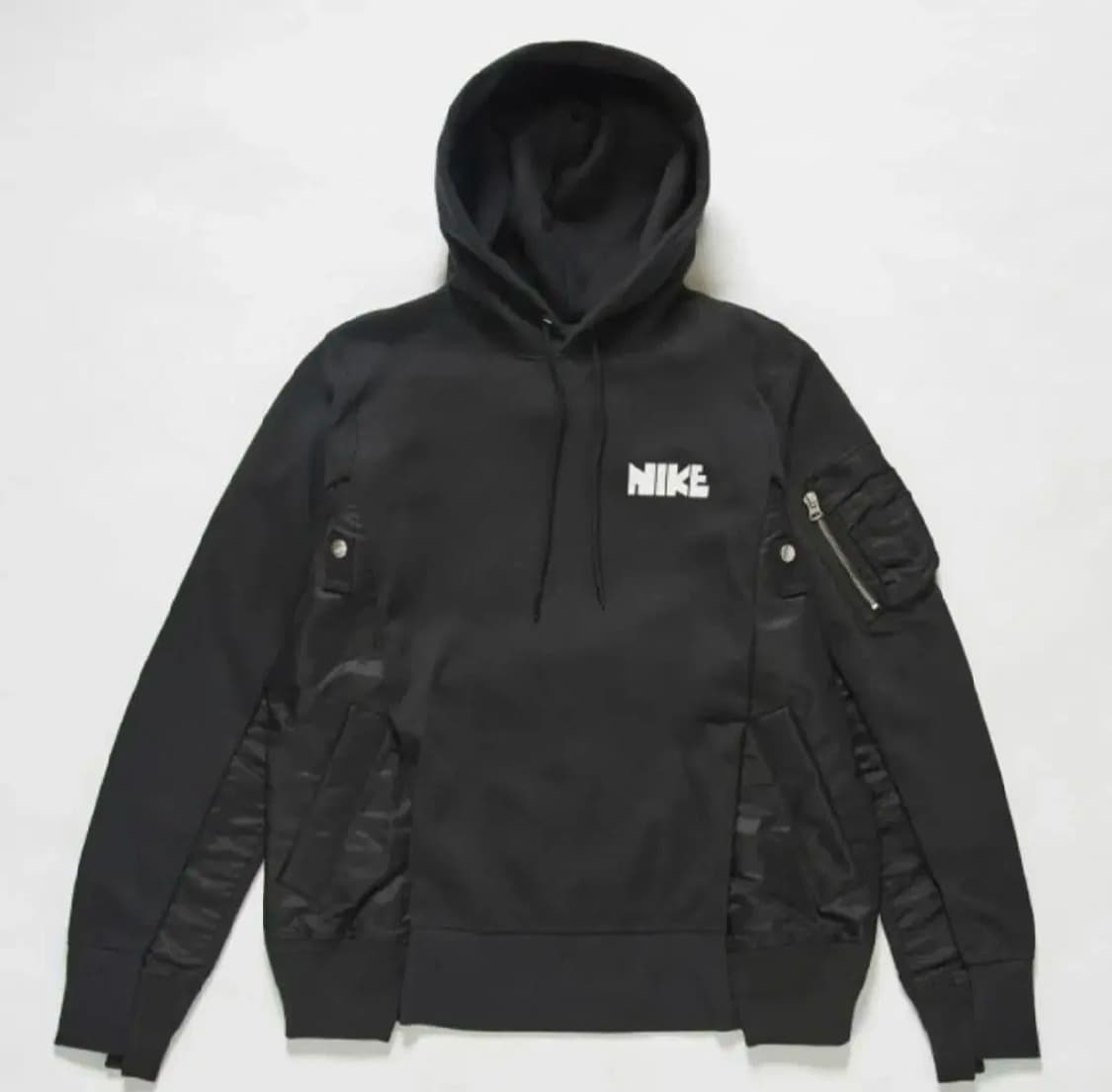 나이키x사카이 nrg후드 블랙 L 상품이미지1