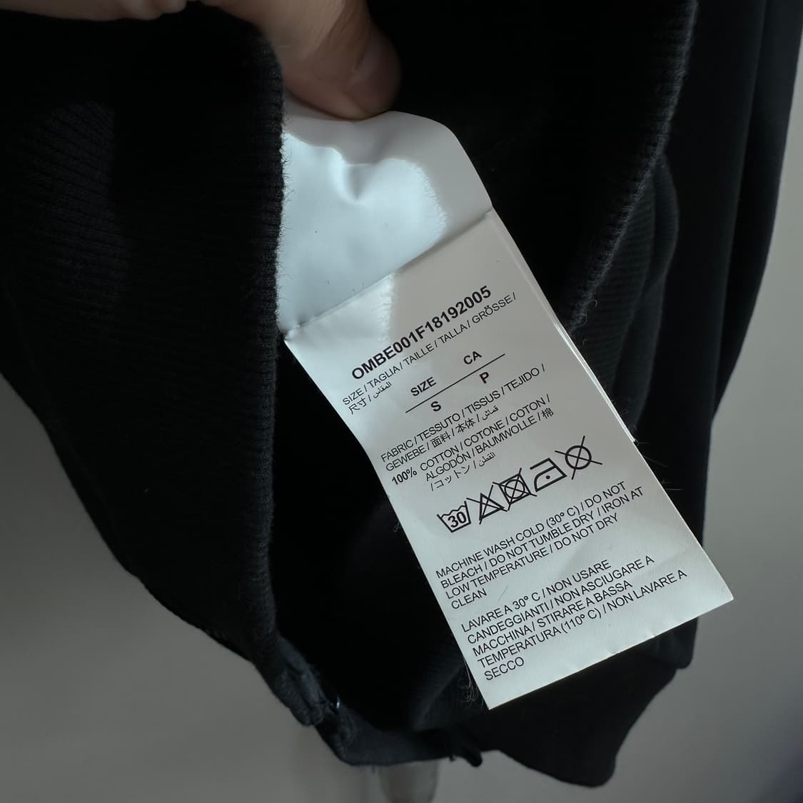 오프화이트 그라데이션 애로우 후드 집업 상품이미지10