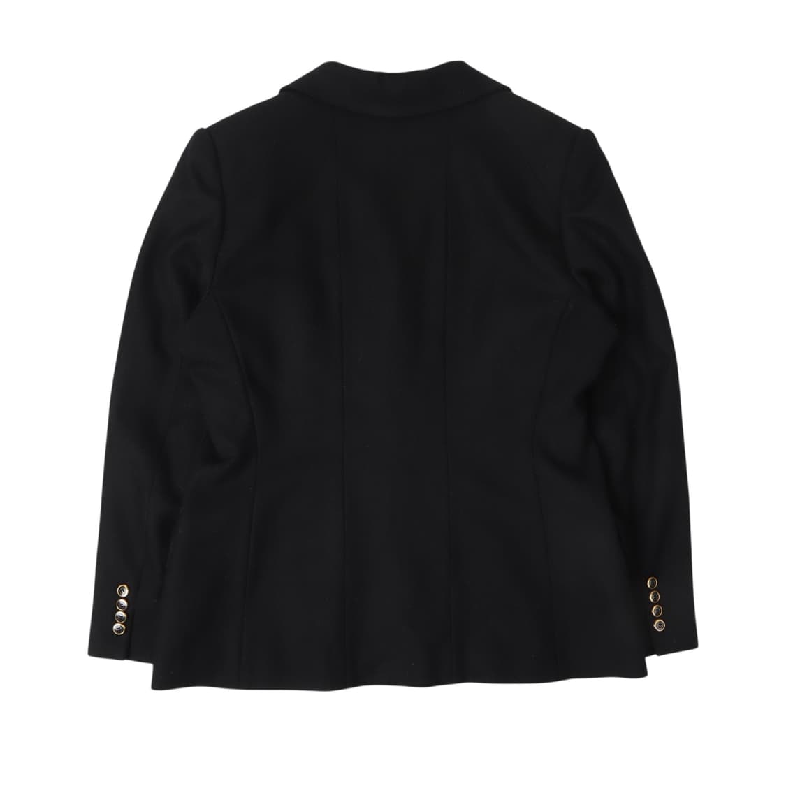 버버리 울 캐시미어 골드 버튼 4B 자켓 상품이미지5