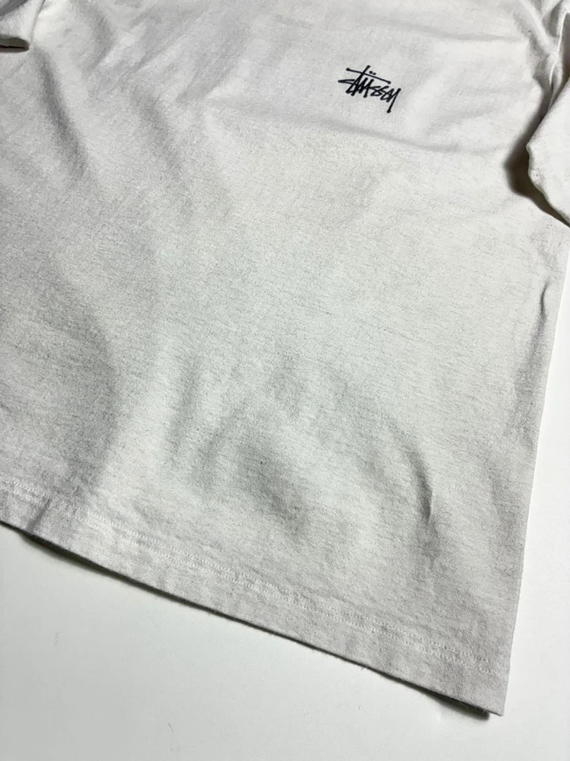 스투시 STUSSY 베이직 로고 코튼 반팔 티셔츠 R1413 상품이미지5