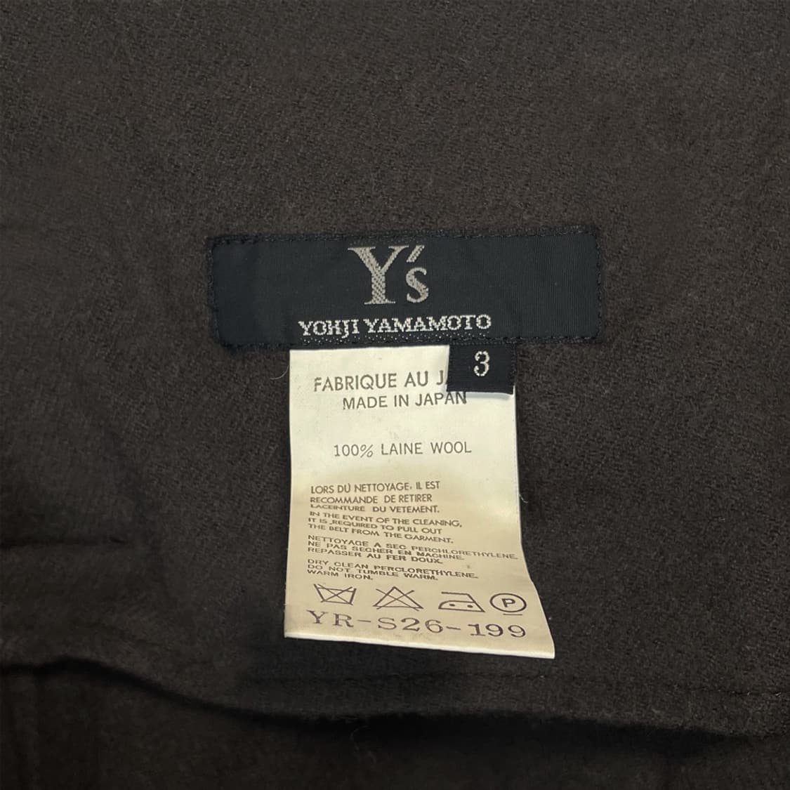 와이즈 (Y’s Yohji Yamamoto) 상품이미지6