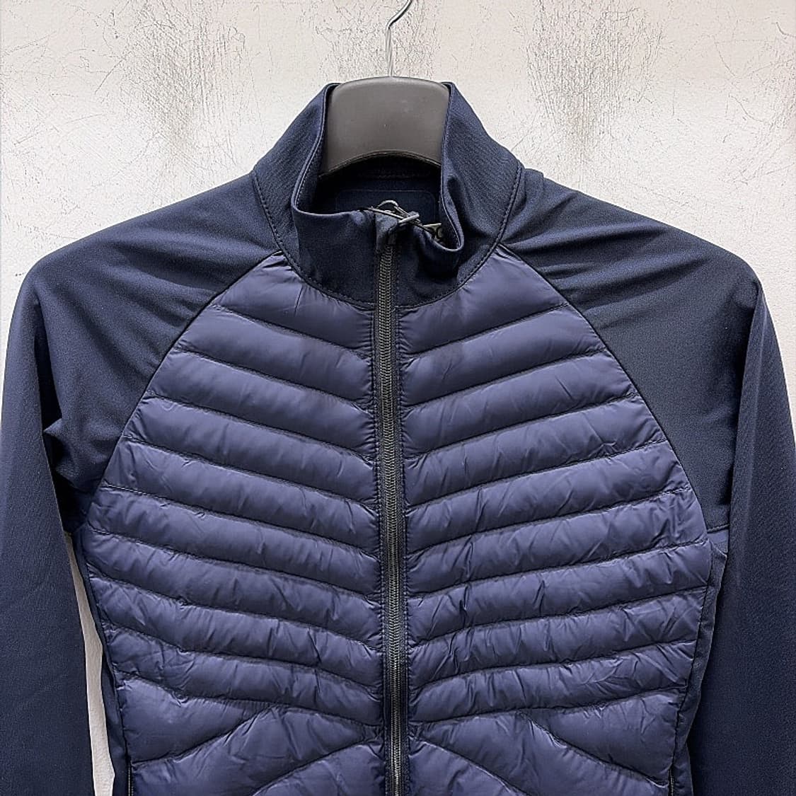 (정품/새상품) 지포어 여성 네이비 하이브리드 패딩 자켓 상품이미지2
