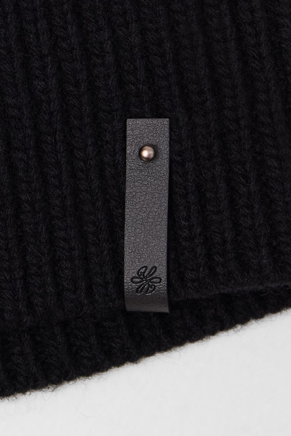 유스 레더 트림 니트비니 상품이미지3