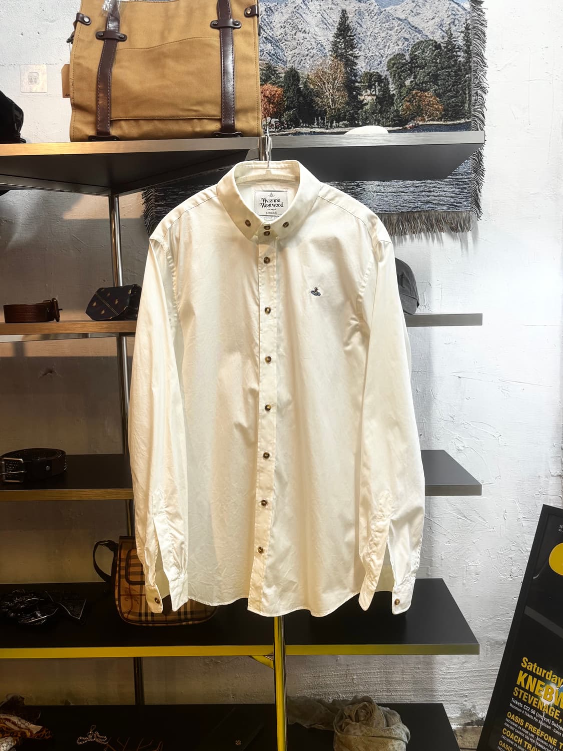 비비안 웨스트우드 맨 화이트 셔츠 상품이미지1